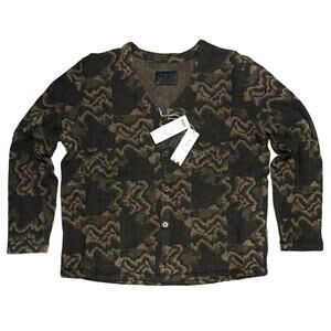 Smartwool Jiberish Cardigan Sweater Mens XL Hudson Trail Grandpa Gorp SW017081